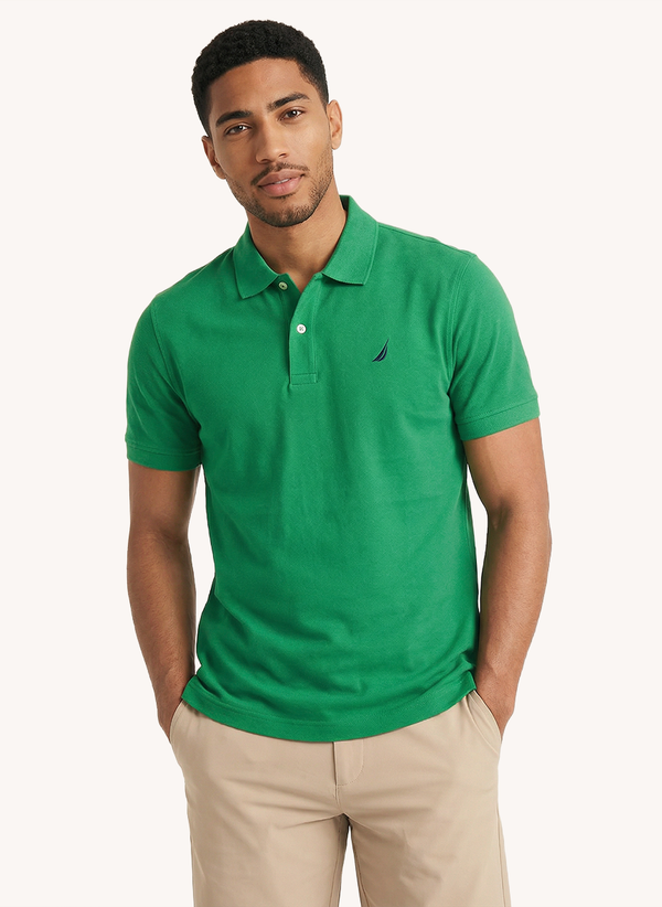 Men's Solid Polo - Jolly Green