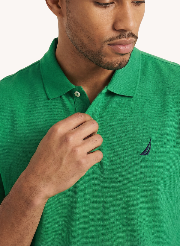 Men's Solid Polo - Jolly Green