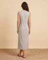 Women's Maxi Dress - Beige