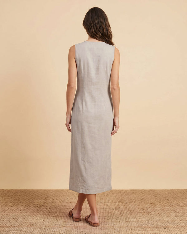 Women's Maxi Dress - Beige
