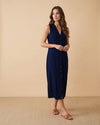 Women's Maxi Dress - NAVY