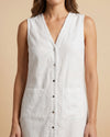 Women's Maxi Dress - White