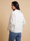Women's Long Sleeve Shirt - White