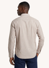 Men's Dyed Long Sleeve Shirt - LIGHT BROWN
