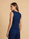Women's Sleeveless top - NAVY