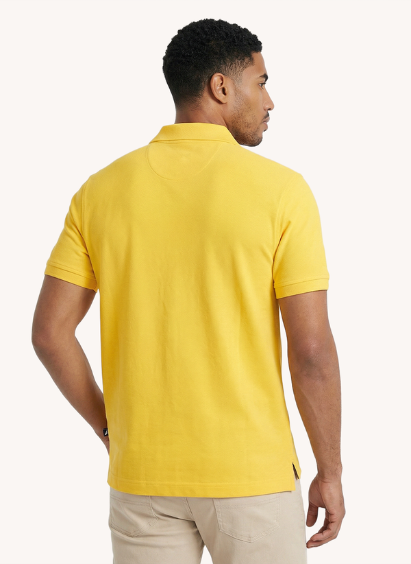 Men's Solid Polo - Daffodil