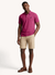 Men's Solid Polo - Sangria