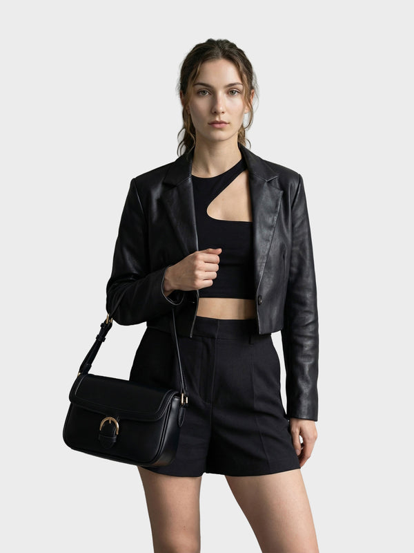 KATE Shoulder Bag - BLACK