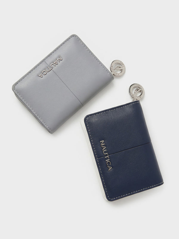 NORA Bi-Fold Wallet - BLUE