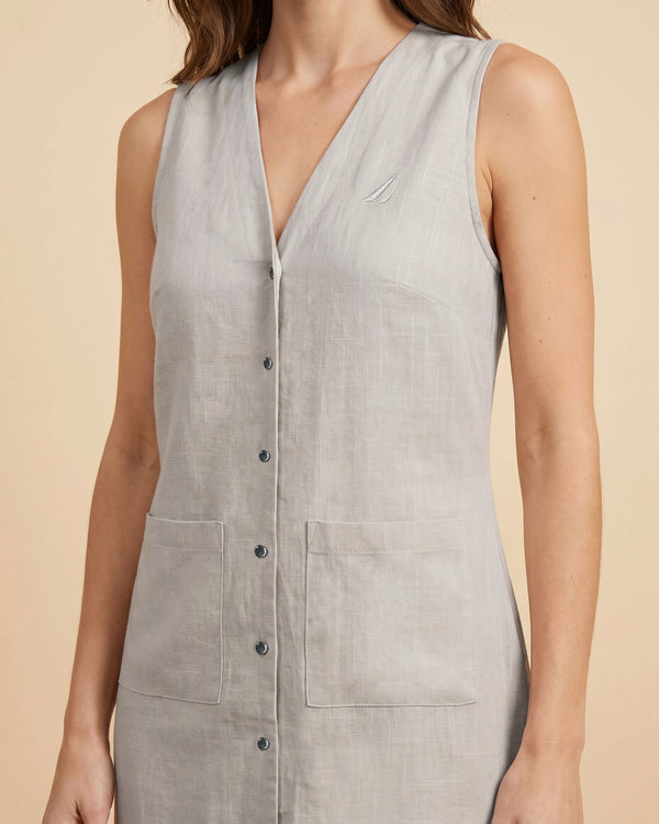 Women's Maxi Dress - Beige