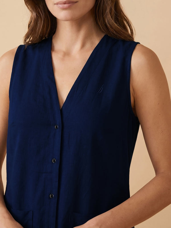 Women's Maxi Dress - NAVY
