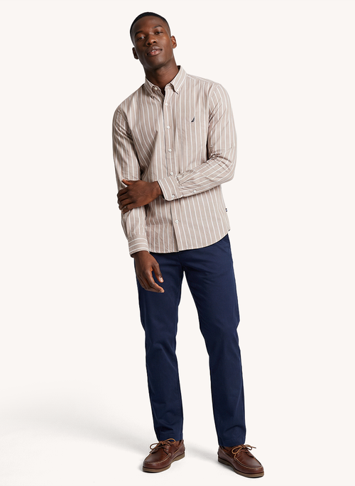 Men's Dyed Long Sleeve Shirt