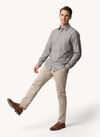 Men's Dyed Long Sleeve Shirt - Olive