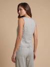 Women's Sleeveless top - Beige