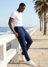 Men's J-class logo casual Jogger - Navy